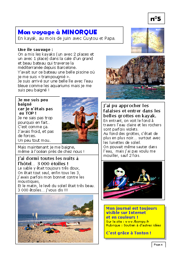 Le journal avril 2007 page 4