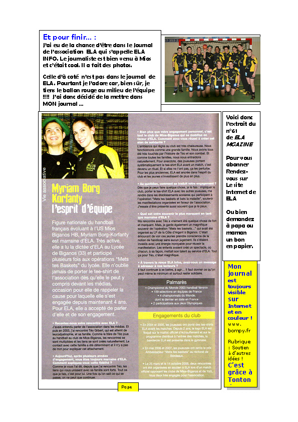 Le journal Mars 2008 page 5