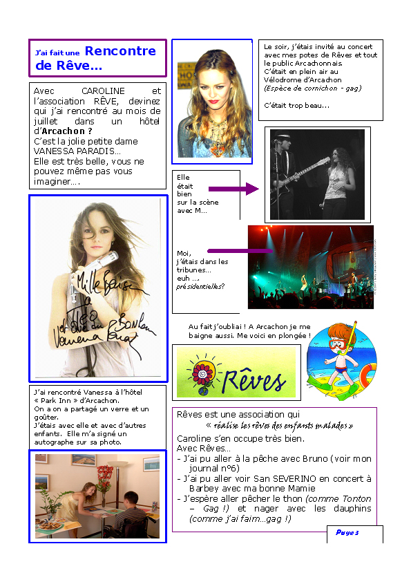 Le journal &Eacute;T&Eacute; 2008 page 3