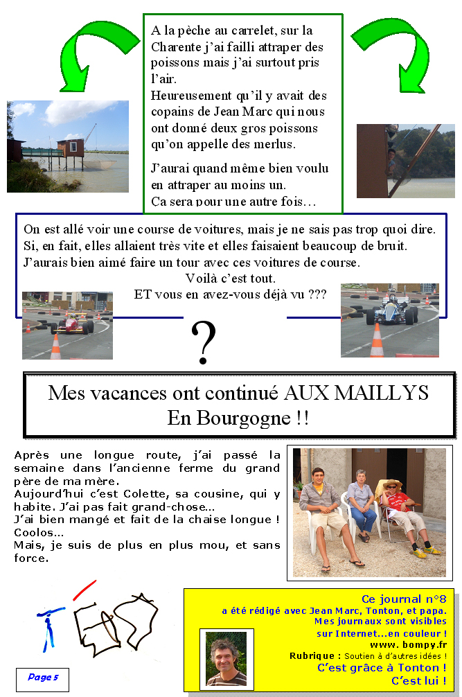 Le journal &Eacute;T&Eacute; 2008 page 5