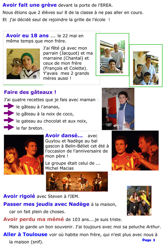 Le journal 2009 page 3