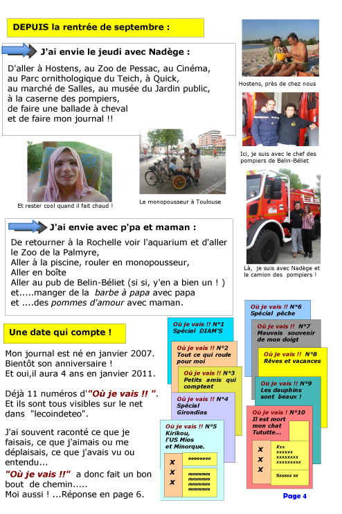 Le journal automne hiver 2010 2011 page 4