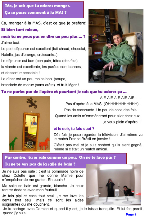 Le journal printemps 2011 page 4