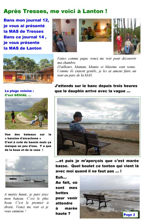 Le journal printemps 2013 page 2